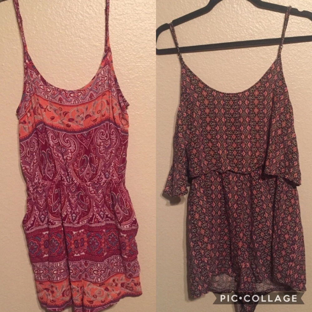 2 gorgeous rompers!